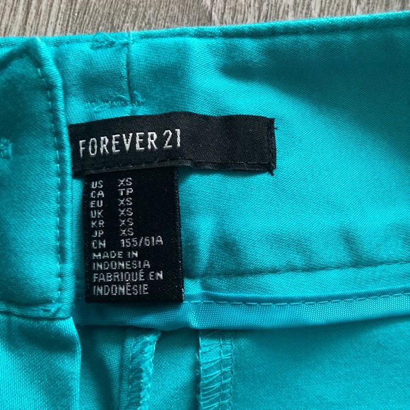 Turquoise Summer Shorts - Picture 2 of 4